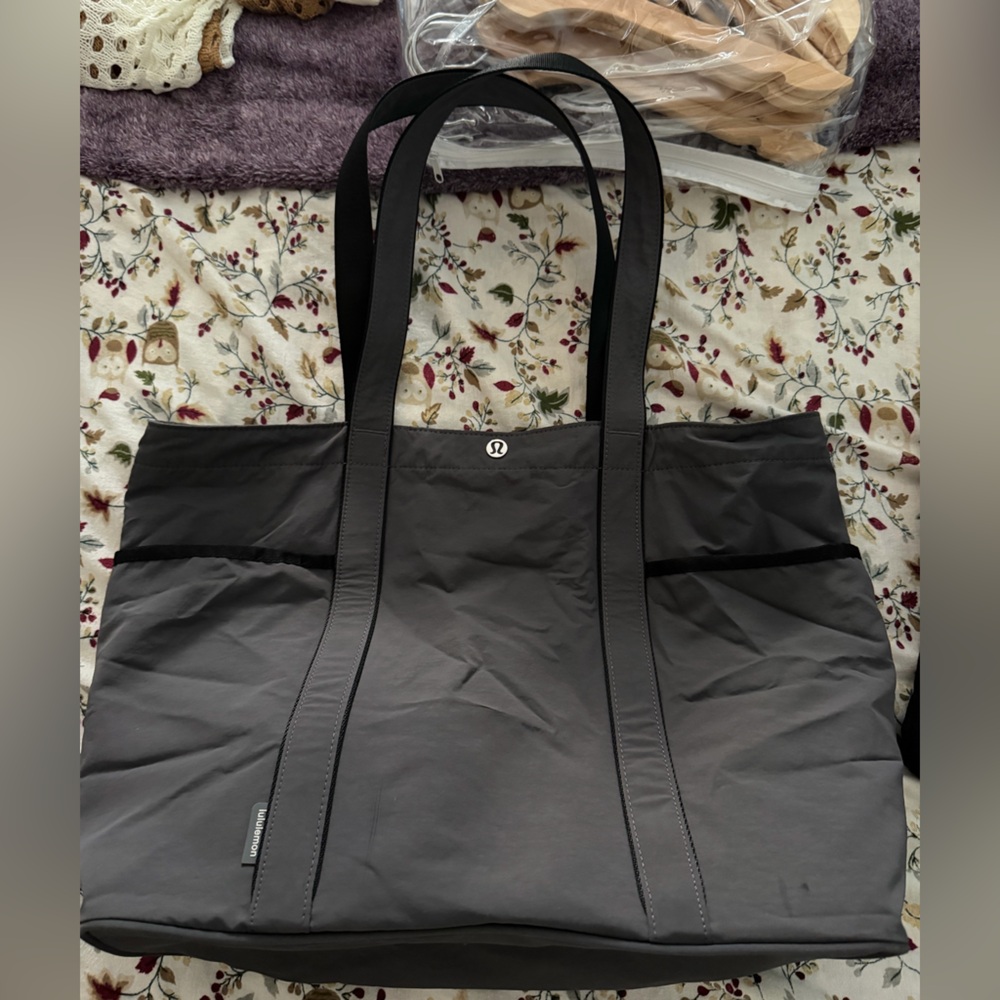 lululemon athletica Gray Duffel Bag